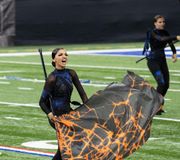 Troopers killing it on Day 1 in Indy #troopers #unleashed #dci2021 #fieldandfloorfx #flags #drumcorps #lucasoilstadium #performance #colorguard