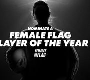 @chargers QB @justinherbert needs your help finding the Female Flag Player of the Year! Show us what you got 🏈

Nominate a player today: LINK IN BIO
