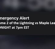 Sorry y’all, I just had to make sure everyone was awake and ready for tonight! 🌞 #emergencyalert https://t.co/Te5m1hLyNU