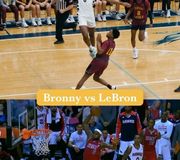 like father like son 👑 #basketball #bronny #lebronjames