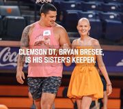 @clemsonfb DT @bryan_bresee carries on his sister’s legacy in the 2023 Combine 🙌 #EllaStrong

📺: 2023 #NFLCombine begins Thursday on @nflnetwork
📱: Stream on NFL+
