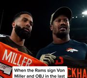 the rams made their moves 👀 @rams #obj #vonmiller #rams #ramshouse