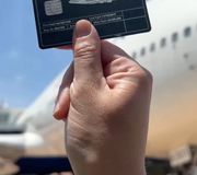 From the skies to your wallet ✈️ 

Take a little piece of aviation history on your adventures with our new Delta SkyMiles Reserve Card, made with 25% metal from a retired Delta Boeing 747. Learn more at the link in our bio. 

This limited edition card design is available only to new Reserve Card Members while supplies last.