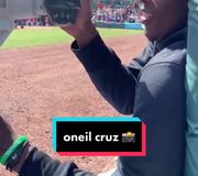 the video of oneil cruz is from 2020 🥺 #photography #sports #baseball #mlb