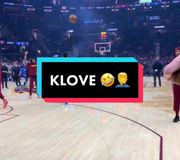 KLove thought it was so funny 😂🤦‍♂️ Sorry Cedi 😅😅 #NBA #prank