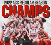 ANOTHER BANNER WILL BE RAISED IN REYNOLDS.

History made: our first regular-season ACC title in 32 years. https://t.co/XcrEQihs7F