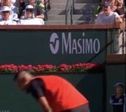 Getting tricked by your own trick 🙃

#IndianWells #funny #tennis #kyrgios