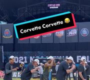 Baylor won the #NationalChampionship and hit the Corvette Corvette dance on the #FinalFour logo 😂😂