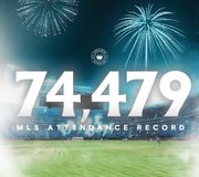 Minted History! Your New @mls Attendance Record! 👑