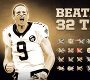 Brees adding the final NFL team to his list of wins. #GoSaints https://t.co/7Cwx0yuiKm