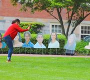 The Senior Celebration Caravan culminated with a building of the #Classof2020 on our Front Circle with each classmate placing their picture on the Middle House lawn. This great video shows you the process. Created by @byb_pictures . #MBTogether