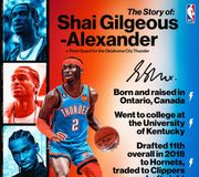 SGA's meteoric rise is something to behold 🌩️

Watch Shai and the @okcthunder visit GSW at 10:00pm/et on the NBA App!