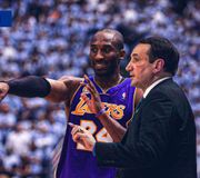 #DukeOnThisDay 2004 - Coach K chose to remain at Duke, turning down a lucrative offer from the Lakers (also we miss Kobe) 🐍💛💜
