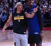 Milwaukee natives. World champions.
 
JP looked up to Loon as a young kid who had dreams of making the NBA. Now, their bond is stronger than ever as teammates in The Bay.
 
@trinethr || #YourPeopleMatter