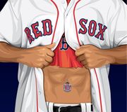 Sneak peek of the new Red Sox World Series jewelry.