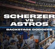 In this week's episode of Backstage Dodgers, Max Scherzer makes his debut vs. the Astros, Trea Turner arrives at Dodger Stadium and more.

The Los Angeles Dodgers franchise, with seven World Series championships and 24 National League pennants since its beginnings in Brooklyn in 1890, is committed to a tradition of pride and excellence.  The Dodgers are dedicated to supporting a culture of winning baseball, providing a first-class, fan-friendly experience at Dodger Stadium, and building a strong partnership with the community. With the highest cumulative fan attendance in Major League Baseball history, and a record of breaking barriers, the Dodgers are one of the most cherished sports franchises in the world.
 
Visit Website: http://dodgers.com  
Get tickets: http://dodgers.com/tickets
Official Dodgers Merchandise: http://mlb.mlb.com/shop
Download MLB.com At Bat: http://mlb.mlb.com/mobile/atbat
 
Join the conversation!
Twitter: http://twitter.com/dodgers
Facebook: http://facebook.com/dodgers
Instagram: http://instagram.com/dodgers
Snapchat: http://snapchat.com/dodgers