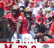 Terps put up the second-most points in program history!

#FTT