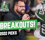 Fantasy Football Breakouts for 2022! On today’s fantasy football podcast, Andy, Mike, and Jason reveal players they think will take a major step forward this season! Find out which players have the potential to be a fantasy football league winner! Plus, the latest NFL News and more! Manage your redraft, keeper, and dynasty fantasy football teams with the #1 fantasy football podcast. -- Fantasy Football Podcast for August 23rd, 2022

The 2022 Ultimate Draft Kit and Draft Analyzer are available NOW! http://UltimateDraftKit.com

Compete in the largest fantasy football league! http://megalabowl.com

(00:00) - Intro
(06:20) - Denver Broncos
(08:35) - NFL News
(14:45) - Fantasy Football Breakouts
(15:40) - CeeDee Lamb
(22:45) - Breece Hall
(33:40) - Elijah Moore
(41:40) - Rashod Bateman
(41:55) - Cole Kmet
(42:00) - Chris Olave
(42:15) - Mailbag
(42:55) - Kyler Murray
(44:35) - Standard versus PPR
(45:15) - Parris Campbell, Alec Pierce
---------------------------------------------------
Connect with the #1 Fantasy Football Podcast: https://www.TheFantasyFootballers.com
Support the show! -- http://www.JoinTheFoot.com
Follow on Twitter -- http://www.Twitter.com/TheFFBallers
Follow on IG -- https://www.instagram.com/fantasyfootballers
Check out our comedy channel: https://youtube.com/spitballers
Image Credit: Getty Images
#fantasyfootball #podcast #fantasyfootballadvice