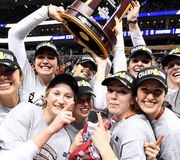 🎥⏮ National Championship Rewind 🏆

The core four put together one final legendary performance as @stanfordwvb won its third title in four years and the ninth overall in a sweep of Wisconsin.

#ncaavb #ncaavolleyball #ncaa #volleyball
