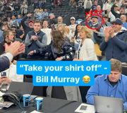Bill Murray wanted a bigger celebration from Dan Hurley 😭

#MarchMadness