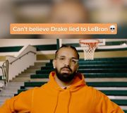 Drake congratulating Bron on his record. 🤣🍿