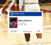 Memphis commit and San Ysidro star Mikey Williams was reportedly arrested Thursday in San Diego on five felony counts of assault with a firearm. 

Full story at the link in our bio 🔗

#mikeywilliams #basketball #highschoolbasketball #reels