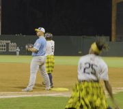If your first base coach doesn’t do this… tell them to step it up 😉 #savannahbananas #baseball #fypシ #dance #mlb #viral