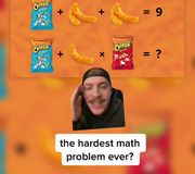comment what you think the answer is! #math #hardestmathproblem #helpmeplease #fyp #cheetos 