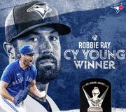 The 4th Cy Young Award winner in franchise HISTORY: @RobbieRay38 🏆