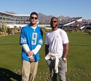 @Suns out ☀️ @DBook and @CP3 were in the house @WMPhoenixOpen.