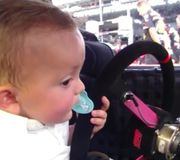 ⚠️ cuteness overload ⚠️ #NASCAR