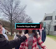 What’s your favorite HYPE song? 🎶😤 #favoritesongs #interviews #college #montclairstate