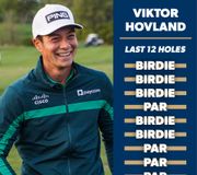 Viktor Hovland is on fire @THEPLAYERSChamp 🔥 https://t.co/Nmx4lcq9bt