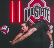 Our photographers never miss 📸 #mensvolleyball #gobucks #photomagic #ohiostate 