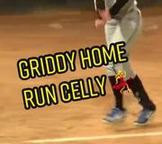 Home run celebration 😎 #collegesoftball #griddydance #griddy