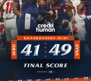 FINAL! UTSA (12-1) claims the first conference championship in school history with a thrilling shootout win over WKU on Friday! NEXT: UTSA awaits bowl selections, to be announced on Sunday. 

🔗 https://t.co/Dj3baFkBoh

#BirdsUp 🤙 https://t.co/WKR7Ignn7o
