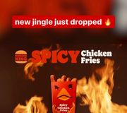 back at it again 🔥🔥🔥
spicy chicken fries are now available for a limited time