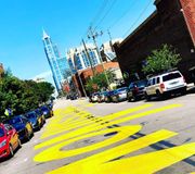 Have you seen the giant letters spelling out, “End Racism Now” on Martin Street?

The community has turned #downtownraleigh into a giant canvas. What’s your favorite new piece?