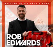 Luton Town Football Club is delighted to announce the appointment of Rob Edwards as its new first team manager on a minimum three-and-a-half-year contract! 📝

#COYH