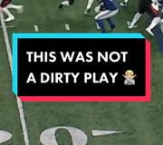 Why this block that had people fired up on Twitter was not a dirty play 🙅🏼 #nfl #blocking #football #footballtiktok 