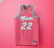 Miami Heat “South Beach” “Statement Edition” concept jerseys 🏝️ 

These concepts were mainly inspired by the LeBron “South Beach” shoe collection as well as a mashup of their recent “Miami Vice” jerseys