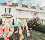 Can I hear a little commotion for the art committee?? 🤩 Shoutout to all of the art committee members across Phi Mu America who understand the assignment every day and create such beautiful letters and banners! ⁠💖⁠
⁠
[📸: @mizzouphimu, @phimuutk, @arkansasphimu, @phimuatusm, @phimuatmsu,@lsusphimu, @phimunsu, @cofcphimu, @phimu_ulm, @ksuphimu]