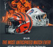 The most anticipated match ever!
@BuffaloBills 🆚 @Bengals 

⏰ 8:30 PM ET
⏰ 5:30 PM PT
🗓 Jan. 2, 2023
📍 @Paycor_Stadium 
📺 @espn / @ABCNetwork 
#MNF, the longest-running series in TV history, is in its 53rd SZN. #WHODEY #RuleTheJungle 
#DaltonSignature #BUFvsCIN https://t.co/PTPkVfx8Qp