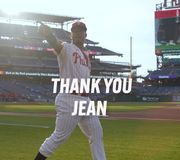 Jeanie Bo Beanie. Jimmy Cigs. Jean. You will always be loved by Philly. Thank you for everything!
