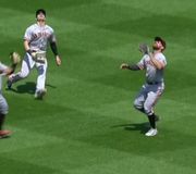 3 Giants are better than 1 😅 #SFGiants #MLB #Baseball #SanFrancisco