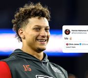 .@PatrickMahomes is happy in Kansas City 😁 https://t.co/ruPVrRKnwv