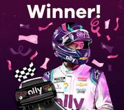 The #ALLY48 takes the checkered flag in Vegas! 🏁🏁🏁 https://t.co/aH2IyndPhS