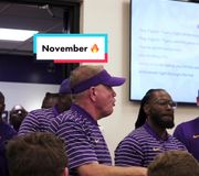 New month. Let’s Geaux! 🔥 #lsufootball #lsu #fyp #foryou #collegefootball #november #cfb