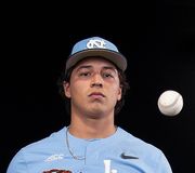"Just being part of this Tar Heel family... it's not something that last four years - it lasts a lifetime. The people around you, they want what's best for you."

Hear more from @carolinabaseball standout Angel Zarate 🗣