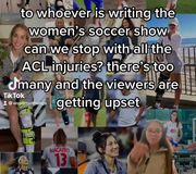 We’re all tired, ban ACL injuries #woso #acl #sports 